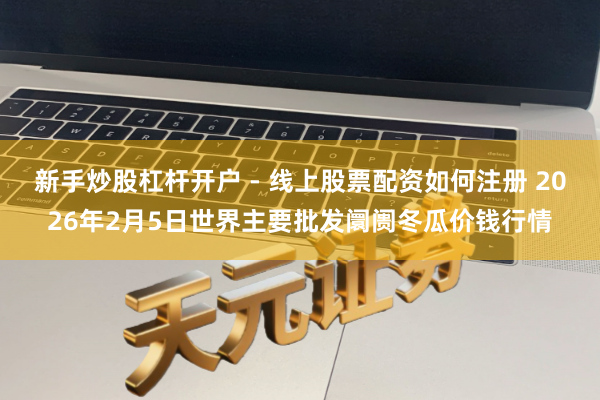 新手炒股杠杆开户 - 线上股票配资如何注册 2026年2月5日世界主要批发阛阓冬瓜价钱行情