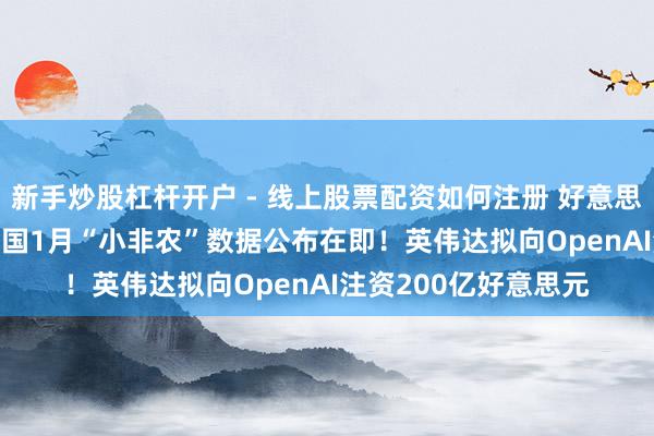 新手炒股杠杆开户 - 线上股票配资如何注册 好意思股盘前重点 | 好意思国1月“小非农”数据公布在即！英伟达拟向OpenAI注资200亿好意思元