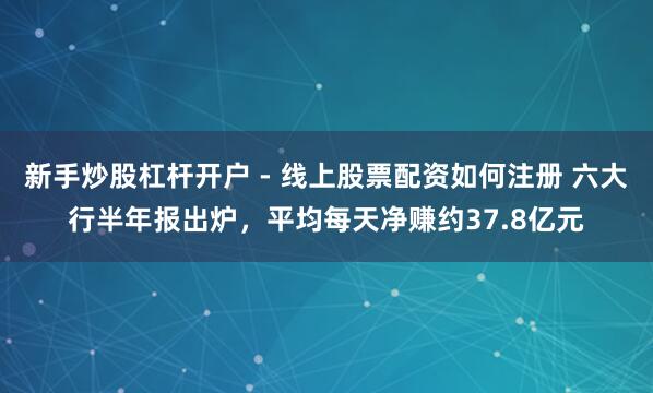 新手炒股杠杆开户 - 线上股票配资如何注册 六大行半年报出炉，平均每天净赚约37.8亿元